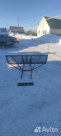 Снегоуборочный отвал(лопата) на chevrolet niva
