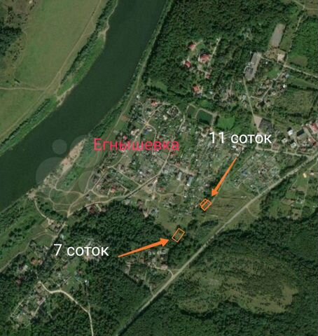 Участок 11 сот. (СНТ, ДНП)
