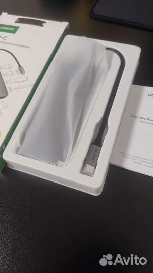 Ugreen 10 в 1. Новый USB hub type c