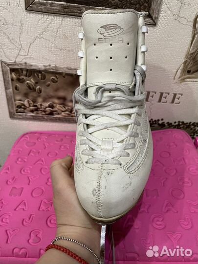 Коньки фигурные Edea Ice fly 240 на gold seal