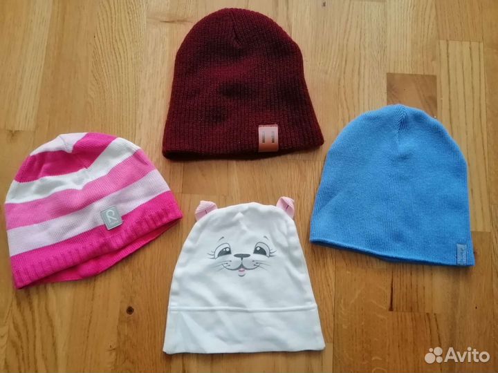 Шапка-шлем,шапки,варежки,1-3года