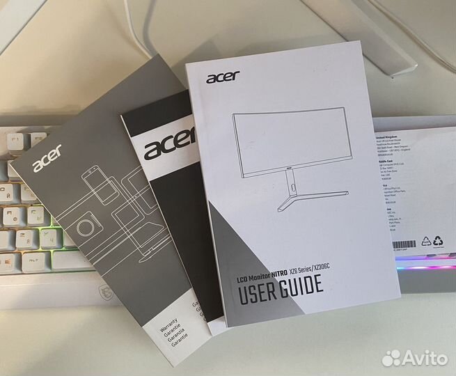 Монитор Acer Nitro XZ306CXwmiiiphx