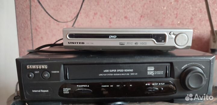 Продам видео-магнитофон и DVD-магнитофон