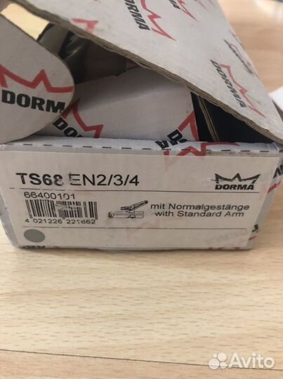 Доводчик дверной Dorma TS 68