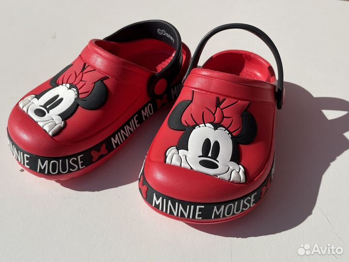 Disney Minnie Mouse - Size 7 Новые детские кроксы