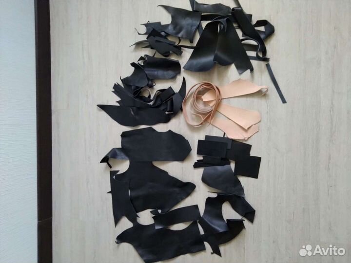 Остатки натуральной кожи, цена за всё