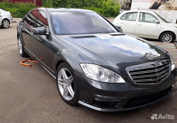 Комплект рестайлинга 63 AMG Mercedes S 221 W 221