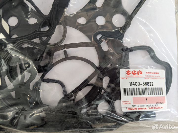 Ремкомплект двигателя Suzuki J24B 2.4 1140066822