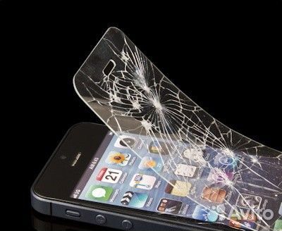 Защитное стекло на телефон 0,3мм