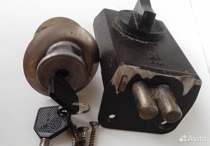 Замок накладной цилиндровый знд-1А/Д (5 кл.)