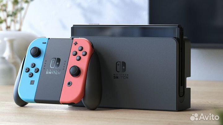 Игровая приставка Nintendo Switch oled 64гб,Новый
