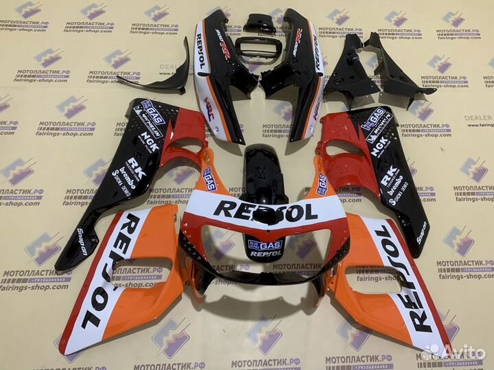 Honda cbr900rr 1995 мотопластик, обвес мото