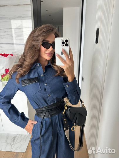 Костюм двойка женский с брюками 42