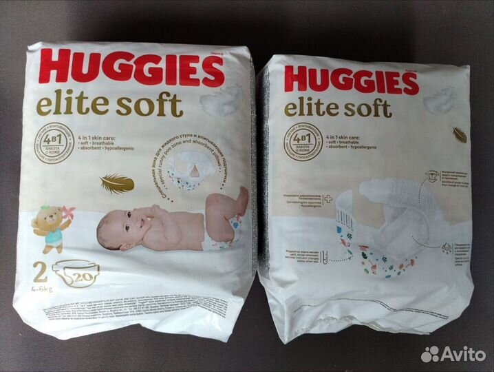 Huggies elite soft подгузники и трусики