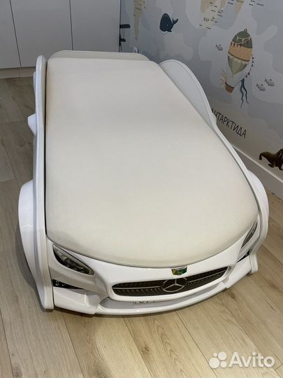 Кровать машина mercedes