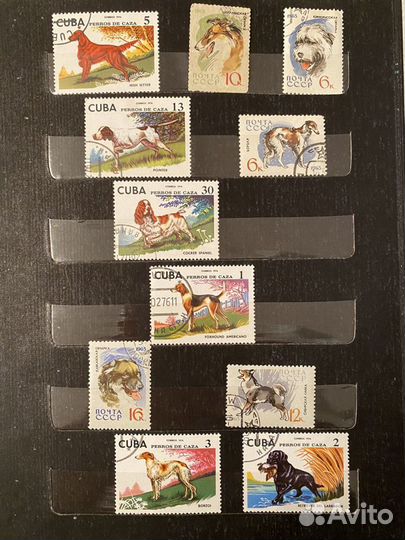 Альбом с марками 70-80х годов