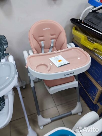 Стул для кормления luxmom Q1зеленый