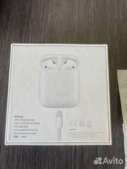 Наушники Apple AirPods 2 поколение