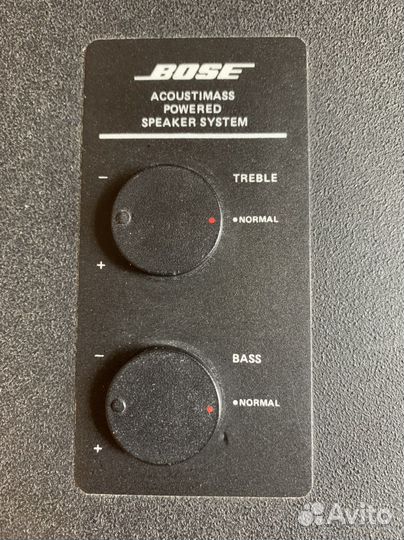 Bose acoustimass powered speker sistem