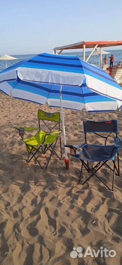 Крепление, держатель для пляжного зонта