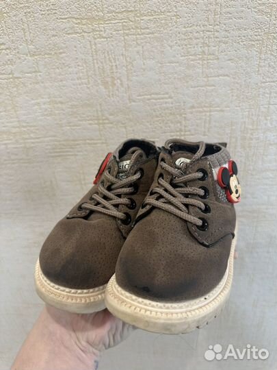 Ботинки демисезонные 21р