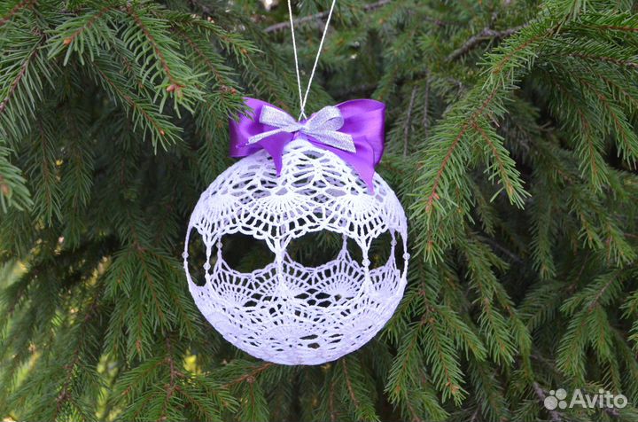 Новогоднее украшение - шар