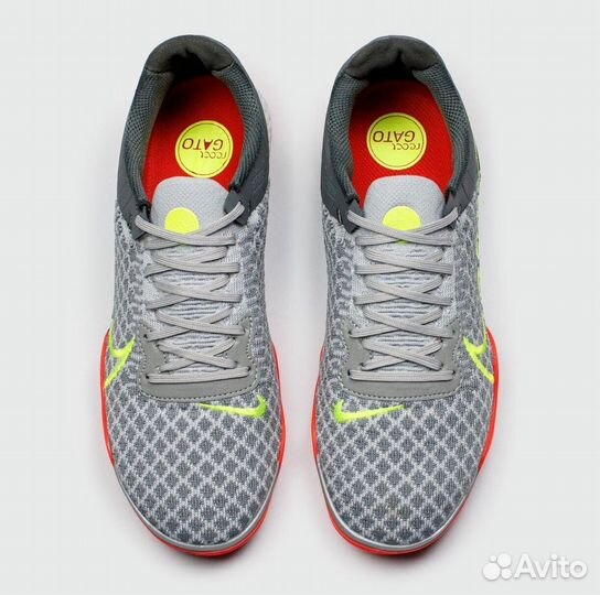 Футзалки Nike Reactgato IC Grey: Скорость на паркете