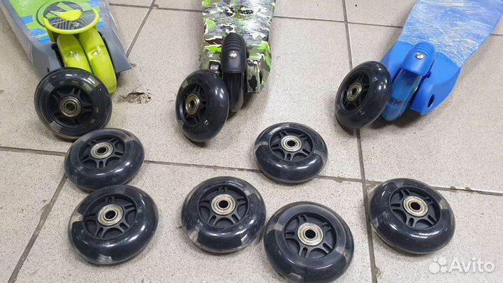 Колесо для самоката заднее 80 мм светящееся