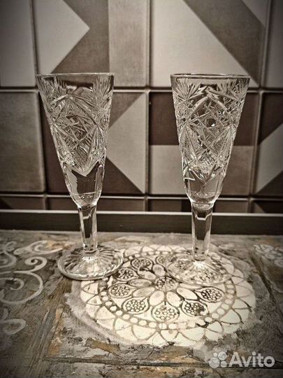 Рюмки фужеры для ликера СССР Винтаж