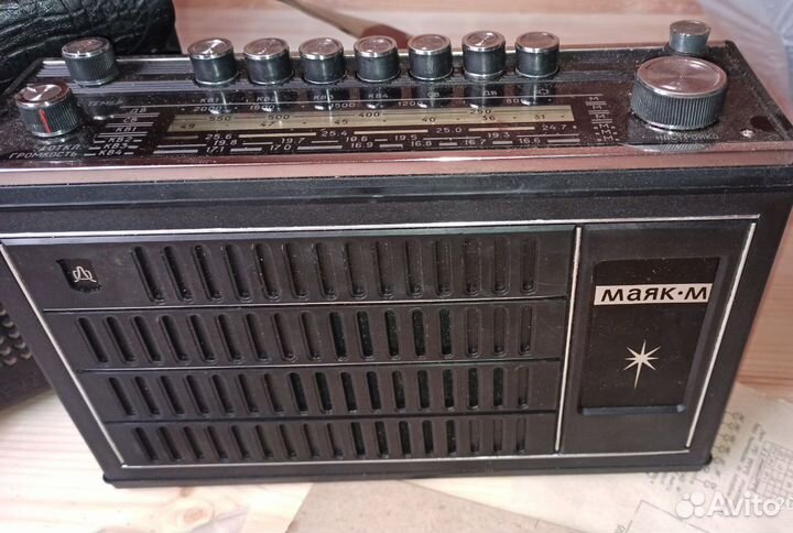 Советский армейский радиоприёмник Маяк-М, СССР