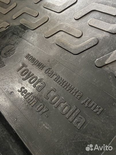 Комплект ковриков на Toyota Corolla E150