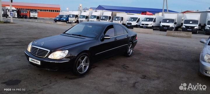 Mercedes-Benz S-класс 5.0 AT, 2003, 320 000 км