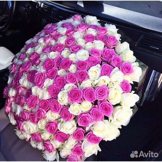 Букет 101 Роза Кемерово