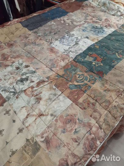 Покрывало из лоскутов