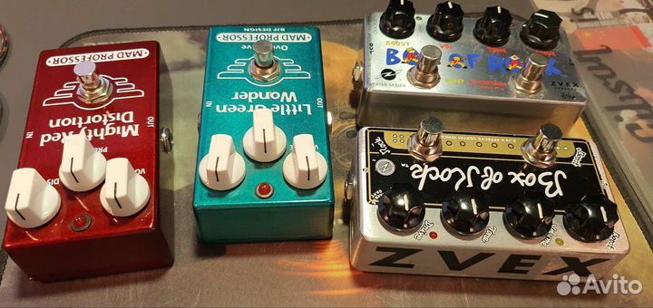 Гитарные педали MAD professor Zvex Box Of Rock