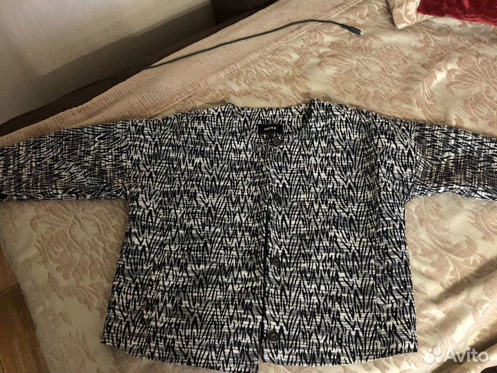 Твидовый пиджак укороченный mexx