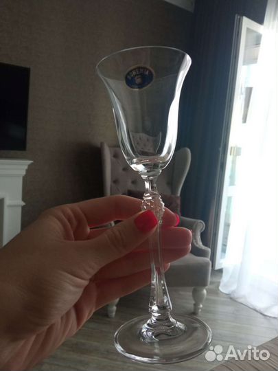 Фужеры богемия, рюмка