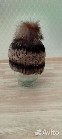 Шапка из пуха норки
