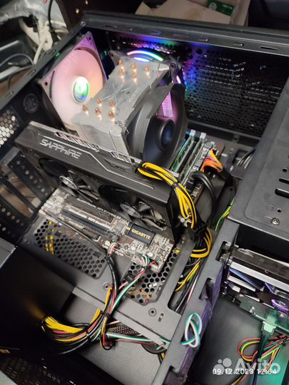 Игровой Core i7-8 ядер+16Gb+SSD+HDD+RX570