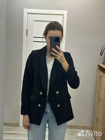 Твидовый пиджак Reserved