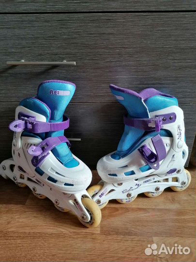 Роликовые коньки детские раздвижные