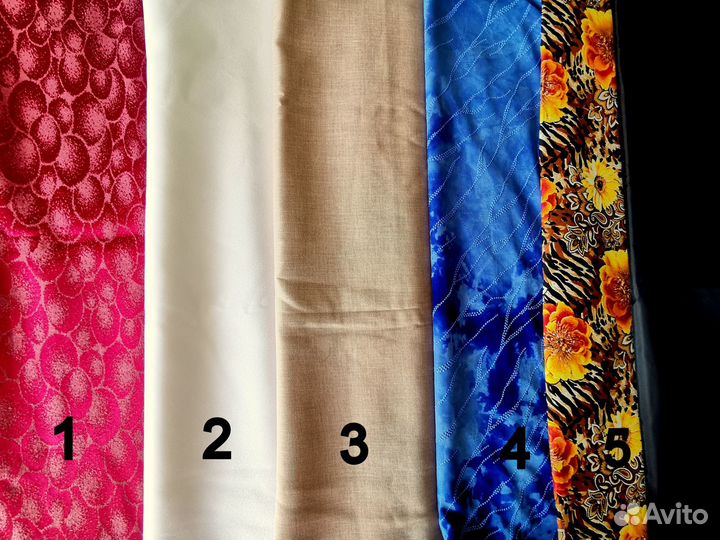 Ткань разная, отрезы