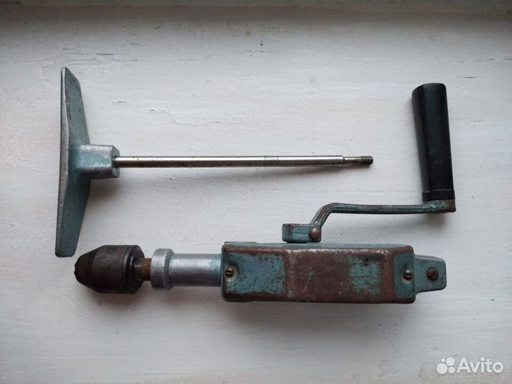 Дрель ручная механическая СССР
