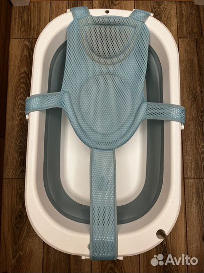 Ванночка для купания складная с гамаком