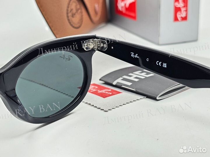 Очки Ray Ban 2242 Wayfarer Way Oval Black Стекло