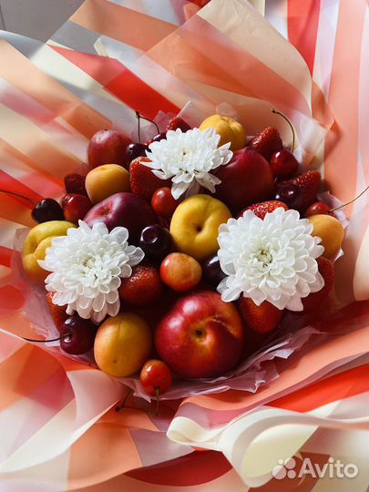 Съедобные букеты мужские/ фруктовые/ сырные