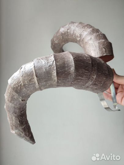 Рога на голову, рога косплей на ободке, рожки