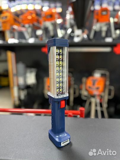 Переносной фонарь аккумуляторный на магните+крючок