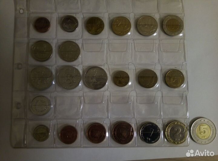 Наборы монет разных стран