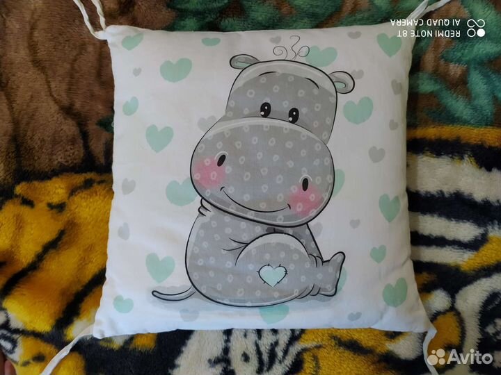 Бортики в детскую кроватку